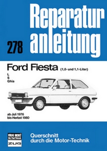 Ford Fiesta L / S / Ghia  (1,0- und 1,1-Liter)