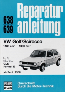 VW Golf / Scirocco LL / S / GL / GLS / Formel E