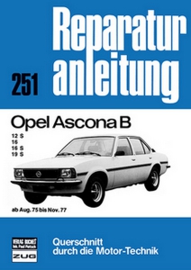 Opel Ascona B       ab August 1975 bis November 1977