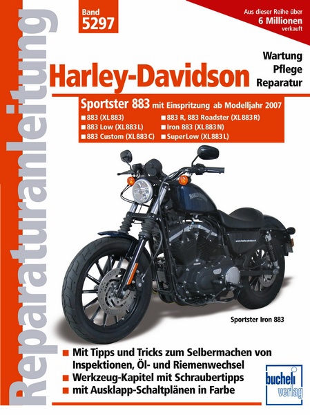 Harley Davidson Sportster 883 Einspritzer und Zahnriemen ab