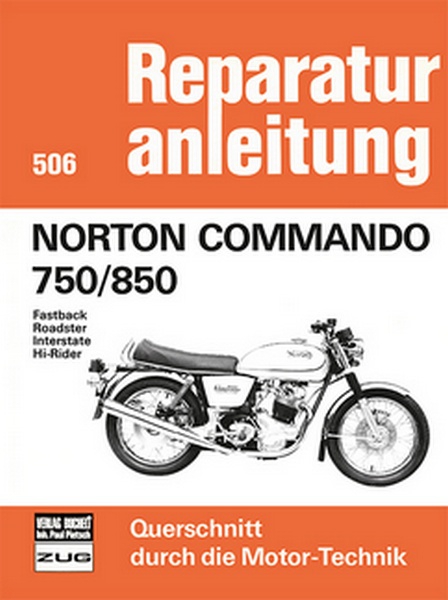 Norton Commando 750 850 Reparaturanleitung Reparatur-Handbuch Reparaturbuch POD 