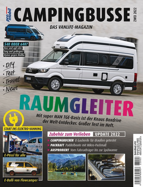 pro mobil Extra Campingbusse Das Vanlife Magazin - Heft 02/2022